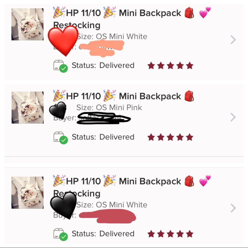 NEW DESIGN 🎉HP 🎉  Mini Backpack 🎒 - Picture 5 of 5